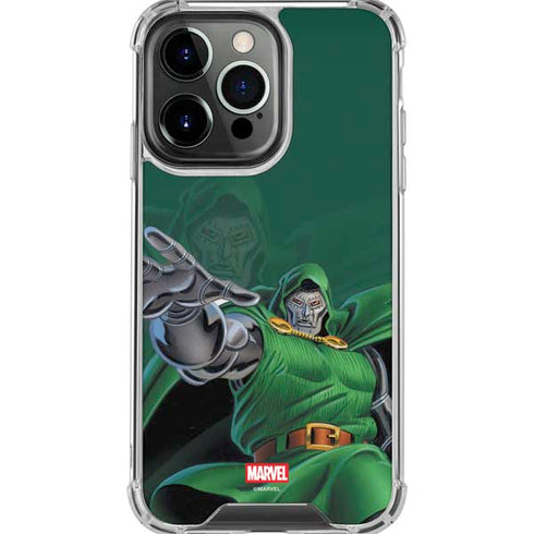 Marvel Dr. Doom Lord Doom iPhone 16 Pro Max Clear Case